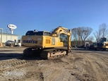 Back of Used Excavator